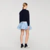 Metal button layered collar sweater Metal button layered collar sweater