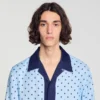 Micro cross motif shirt Micro cross motif shirt
