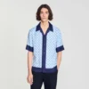 Micro cross motif shirt Micro cross motif shirt