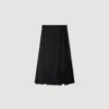 Midi mixed-material lace skirt Midi mixed-material lace skirt