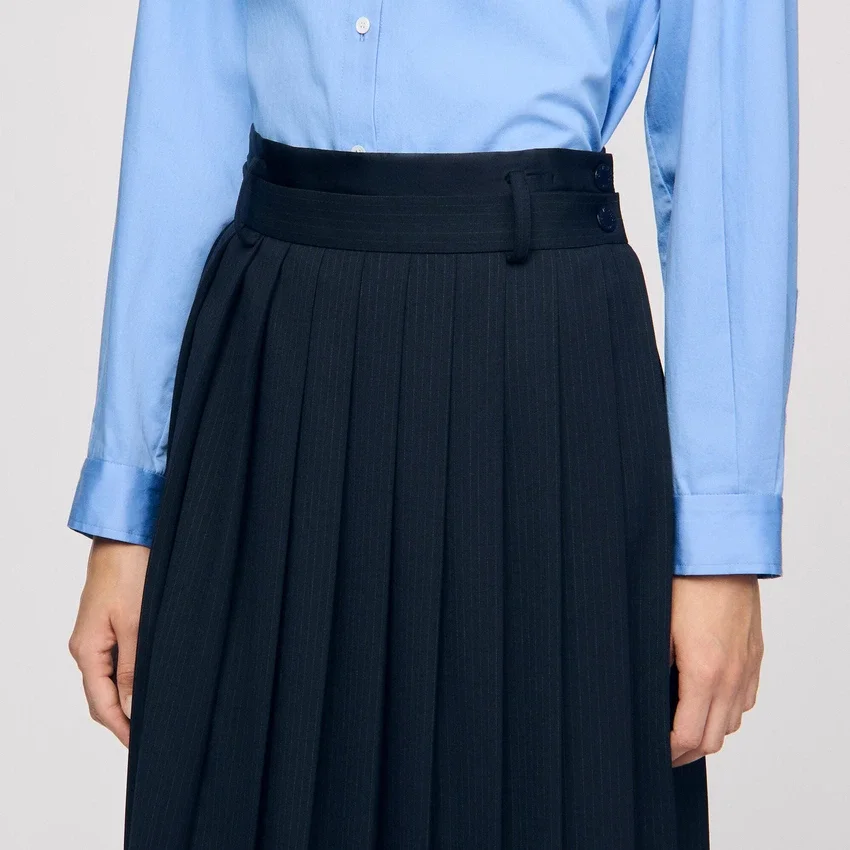 Midi pleated skirt Midi pleated skirt