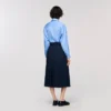 Midi pleated skirt Midi pleated skirt
