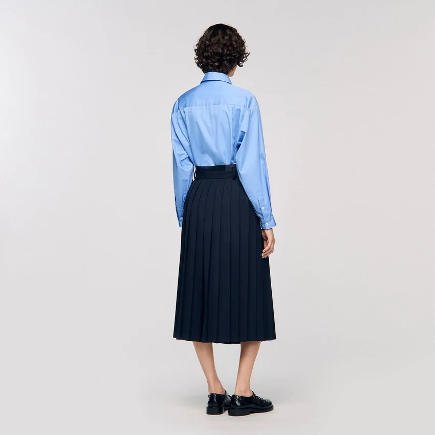 Midi pleated skirt Midi pleated skirt