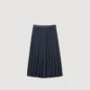 Midi pleated skirt Midi pleated skirt