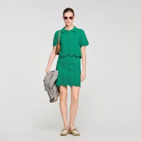 Mini decorative knit skirt Mini decorative knit skirt