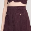 Mini decorative knit skirt Mini decorative knit skirt