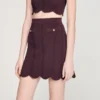 Mini decorative knit skirt Mini decorative knit skirt