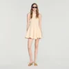 Mini floral jacquard dress Mini floral jacquard dress