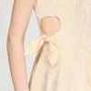 Mini floral jacquard dress Mini floral jacquard dress