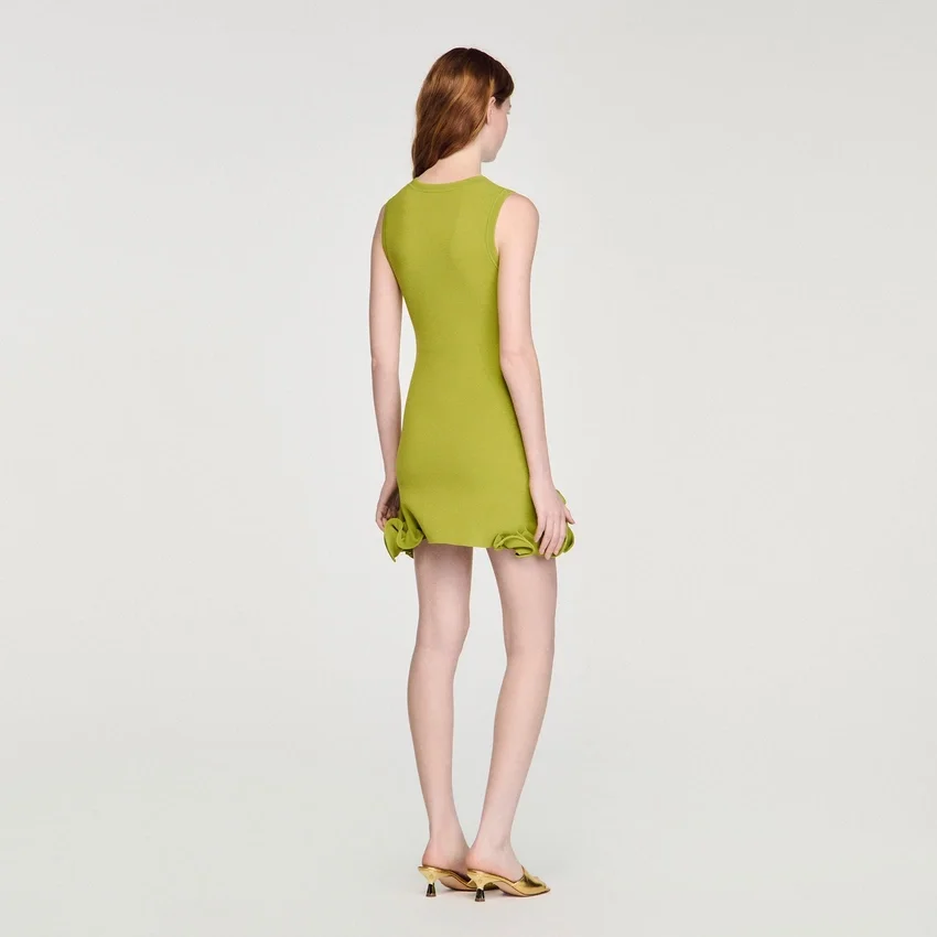 Mini floral knit dress Mini floral knit dress