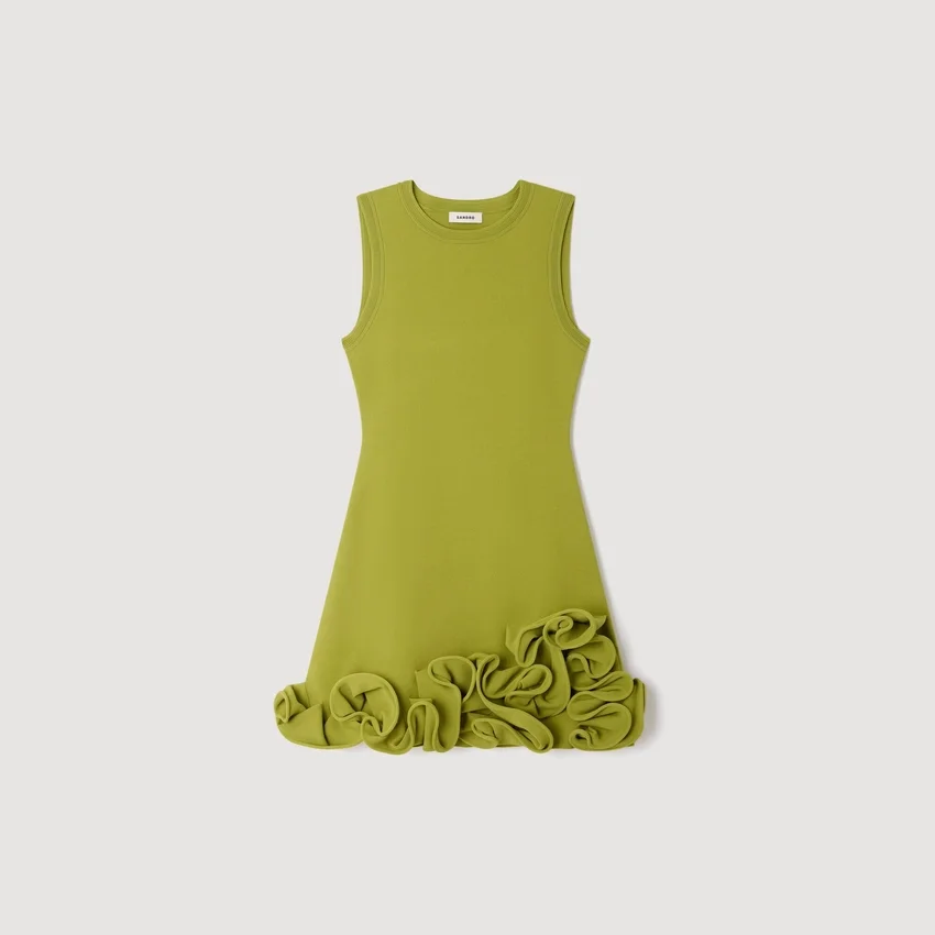 Mini floral knit dress Mini floral knit dress
