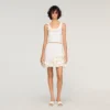 Mini floral knit skirt Mini floral knit skirt