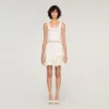Mini floral knit skirt Mini floral knit skirt