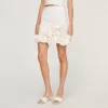 Mini floral knit skirt Mini floral knit skirt
