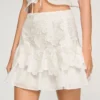 Mini guipure skirt Mini guipure skirt