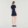 Mini knit dress with ruffles Mini knit dress with ruffles