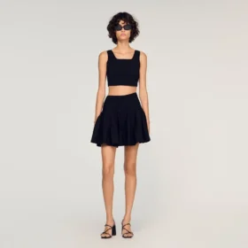 Mini knit godet skirt Mini knit godet skirt
