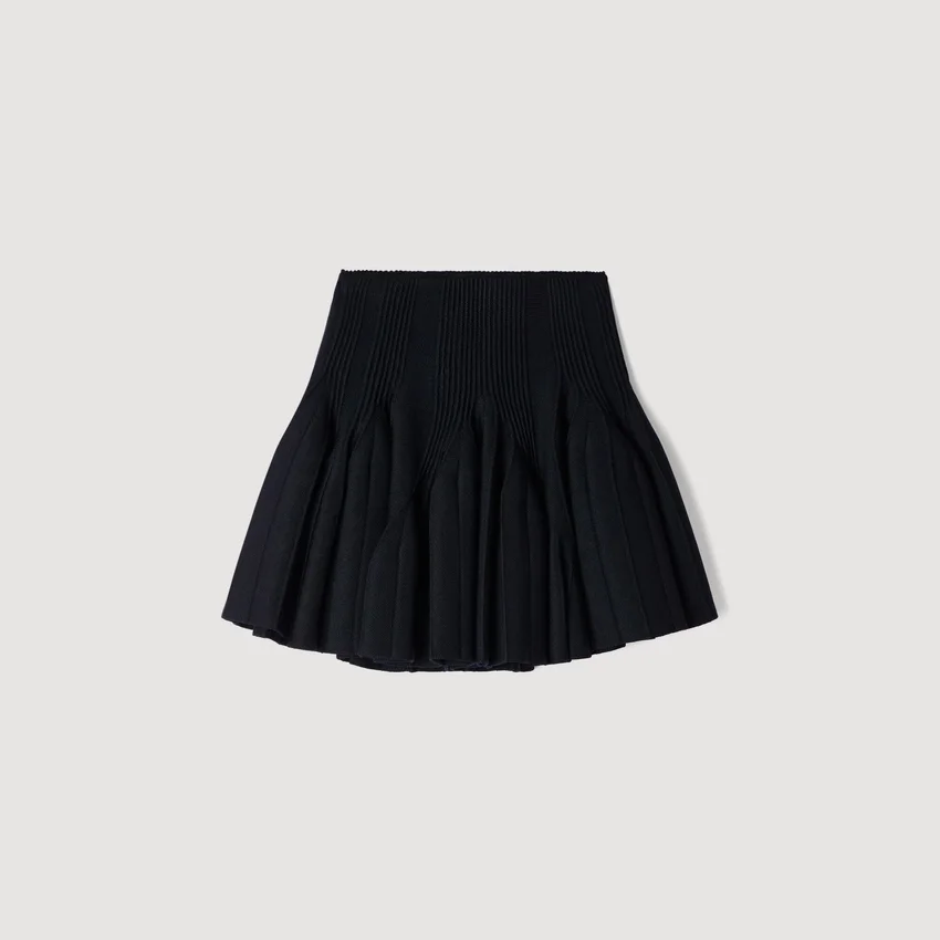 Mini knit godet skirt Mini knit godet skirt