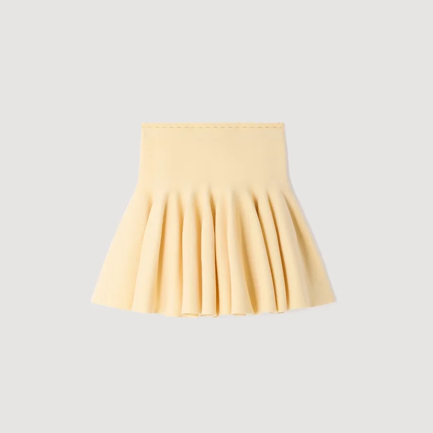 Mini knit skater skirt Mini knit skater skirt