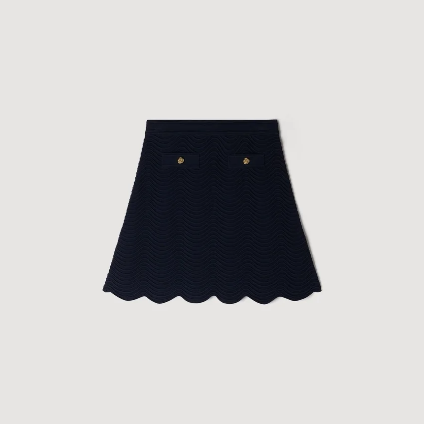 Mini knit skirt Mini knit skirt