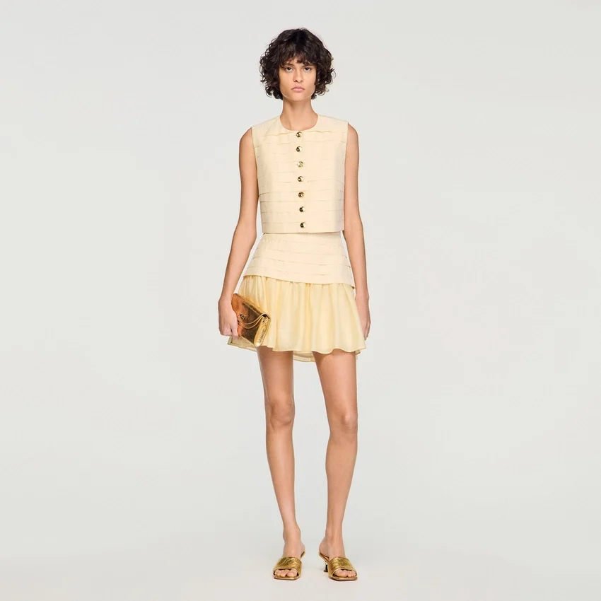 Mini pleated skirt Mini pleated skirt