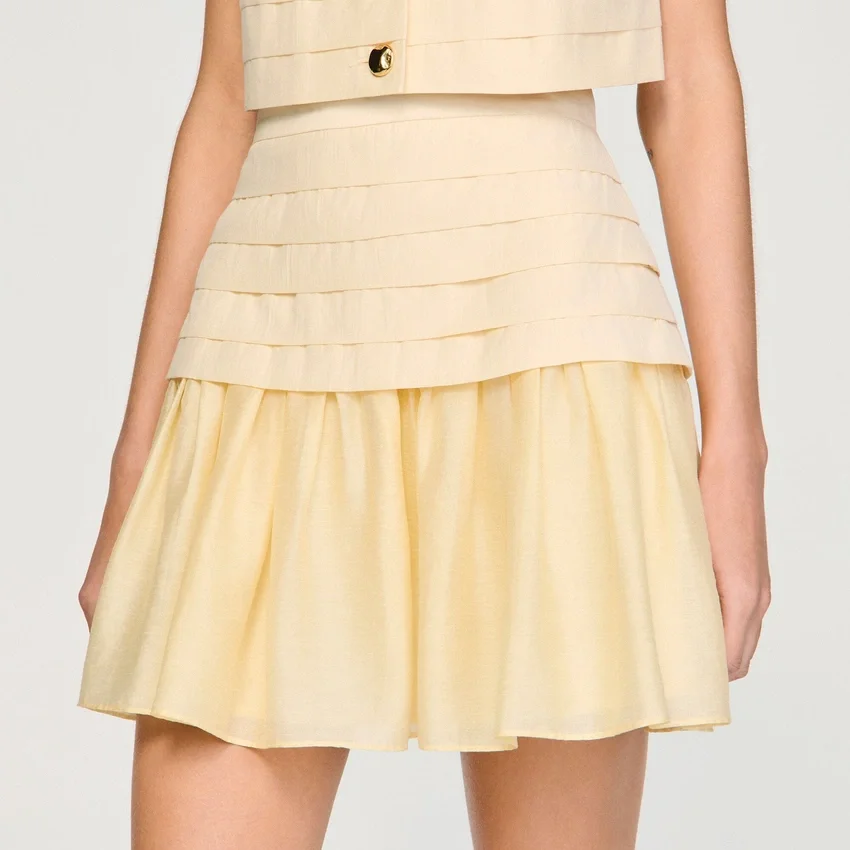 Mini pleated skirt Mini pleated skirt