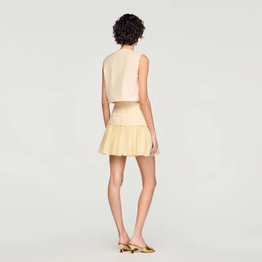 Mini pleated skirt Mini pleated skirt