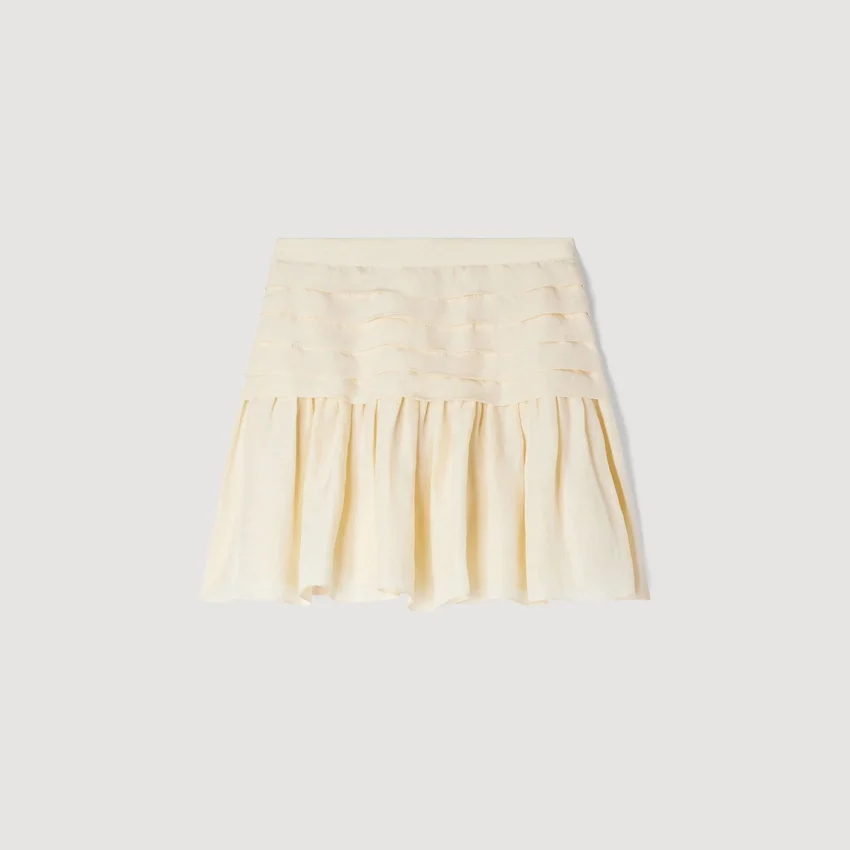 Mini pleated skirt Mini pleated skirt