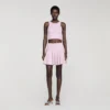 Mini rhinestone knit skirt Mini rhinestone knit skirt