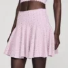 Mini rhinestone knit skirt Mini rhinestone knit skirt