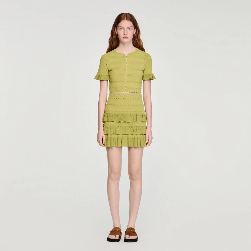 Mini ruffled skirt Mini ruffled skirt
