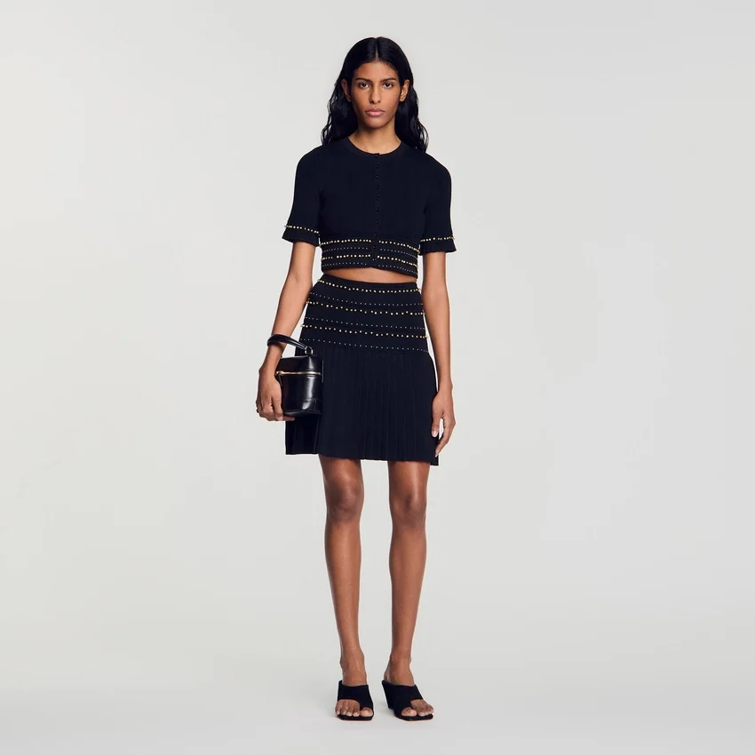 Mini skirt with tassels Mini skirt with tassels