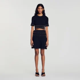 Mini skirt with tassels Mini skirt with tassels