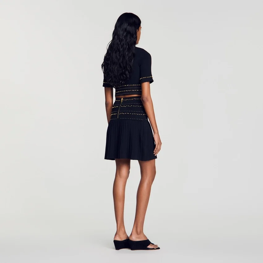 Mini skirt with tassels Mini skirt with tassels