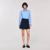 Mini striped pleated skirt Mini striped pleated skirt