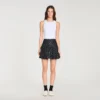 Mini striped sequin skirt Mini striped sequin skirt