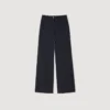 Minimal chalk-striped trousers Minimal chalk-striped trousers