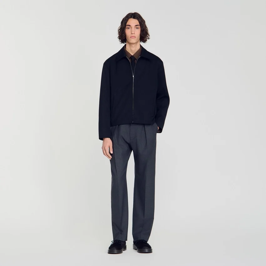 Minimalist zip-up jacket Minimalist zip-up jacket