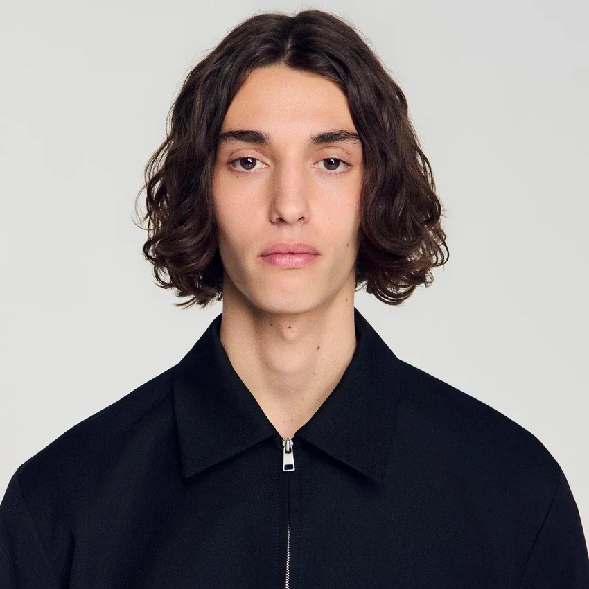 Minimalist zip-up jacket Minimalist zip-up jacket
