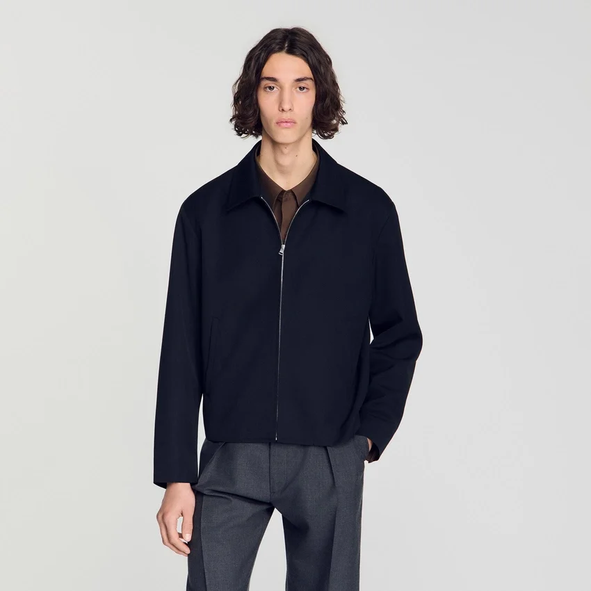 Minimalist zip-up jacket Minimalist zip-up jacket