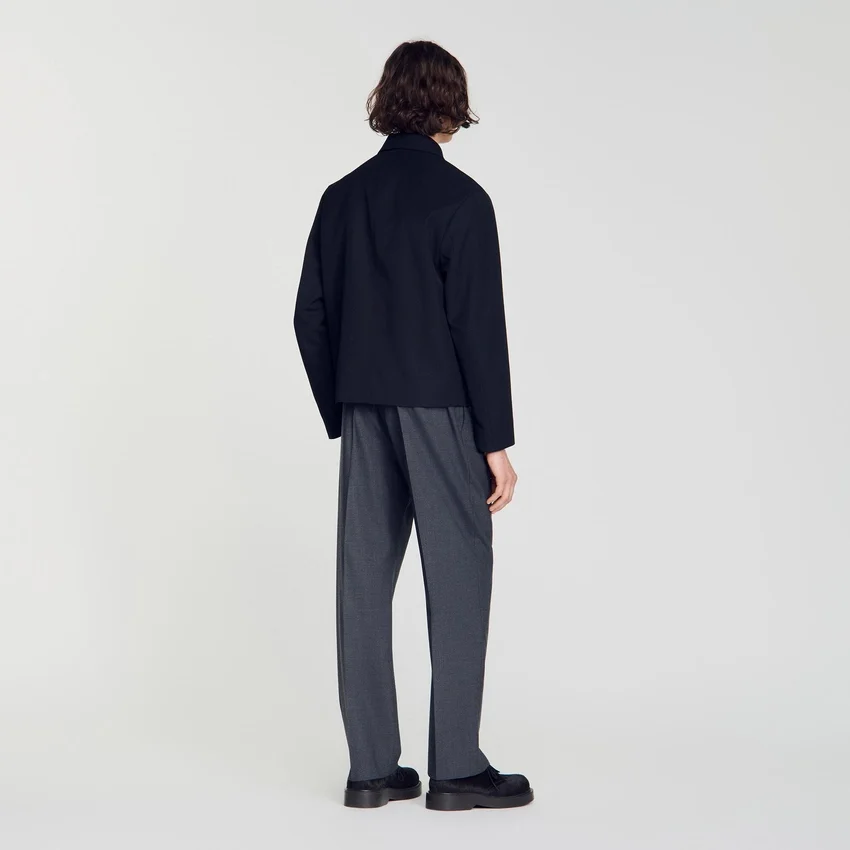 Minimalist zip-up jacket Minimalist zip-up jacket