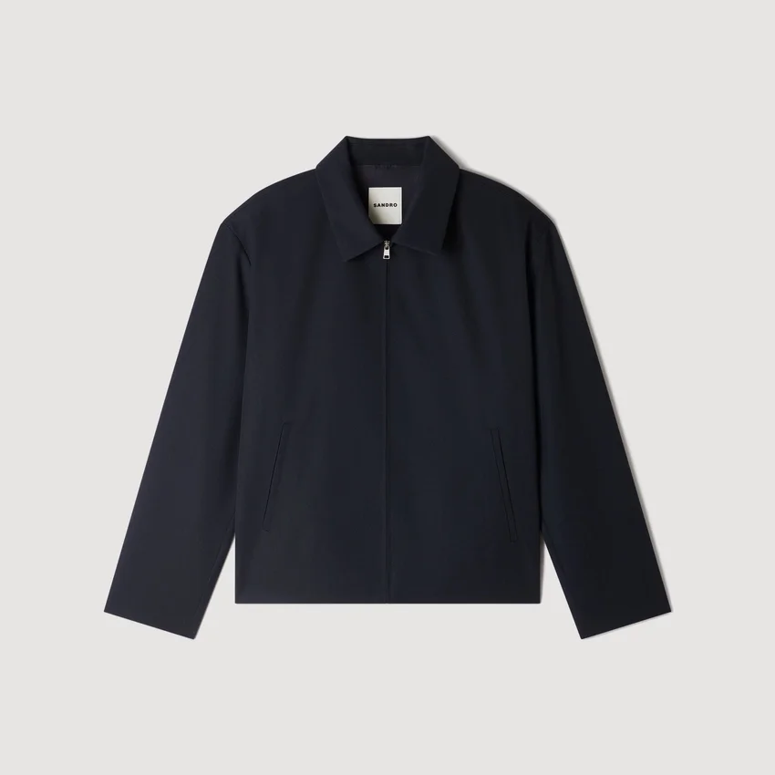 Minimalist zip-up jacket Minimalist zip-up jacket