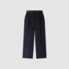Mixed-material satin trousers Mixed-material satin trousers