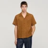 Openwork mesh shirt Openwork mesh shirt
