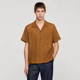 Openwork mesh shirt Openwork mesh shirt