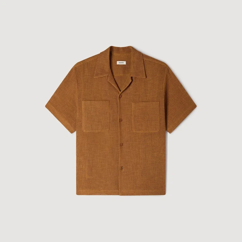 Openwork mesh shirt Openwork mesh shirt