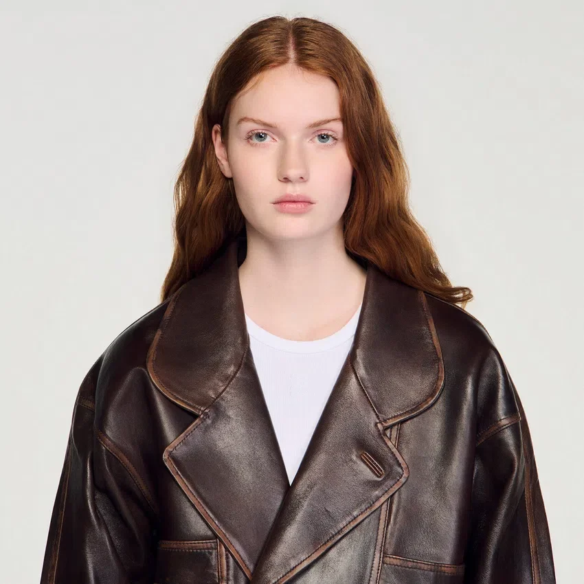 Oversized leather jacket Oversized leather jacket