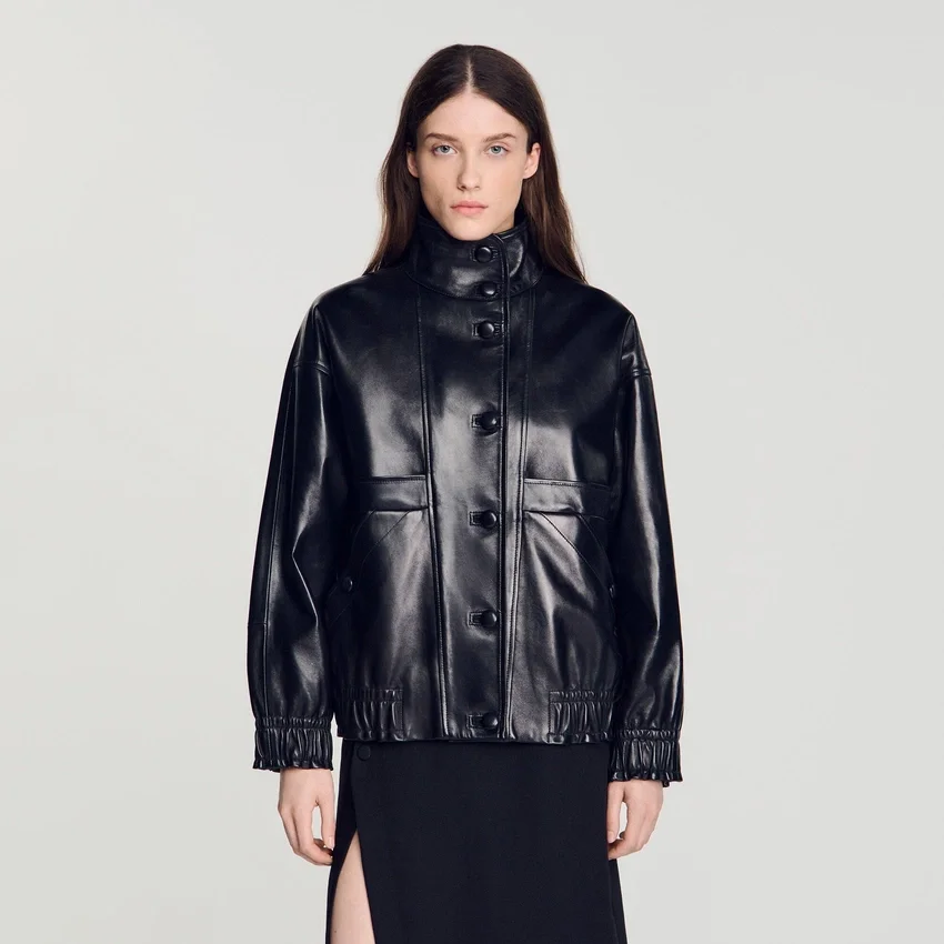 Oversized leather jacket Oversized leather jacket