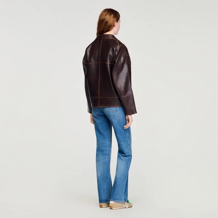 Oversized leather jacket Oversized leather jacket