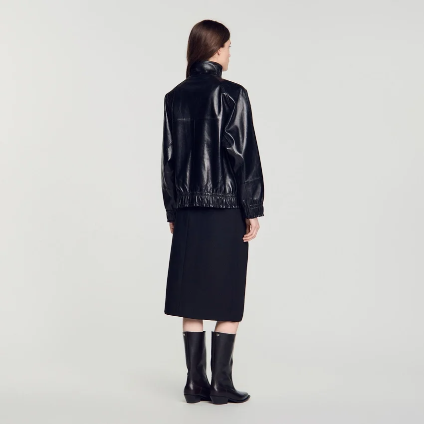 Oversized leather jacket Oversized leather jacket